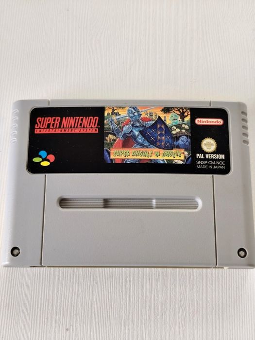 Gra Super Ghouls'n Ghosts SNES / Nintendo PAL