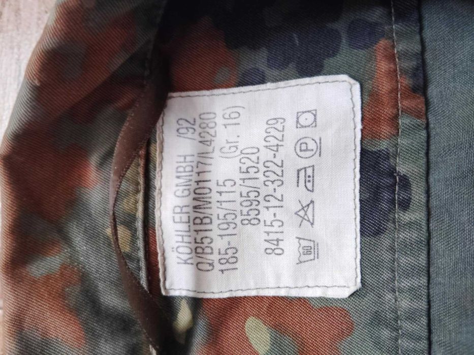 Bluza moro panterka  niemiecka 185 XL