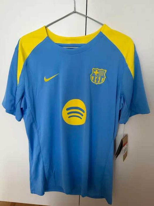 Nowa męska koszulka Nike FC Barcelona Strike (wersja czwarta) - Rozmiar L