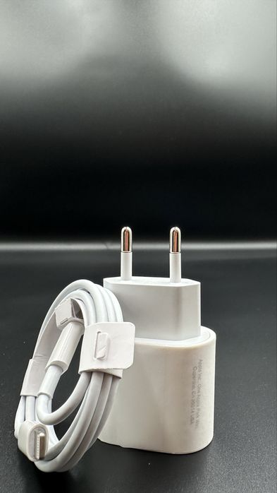 Zestaw Ładowarka 20W + Kabel Lightning USB-C 1m
