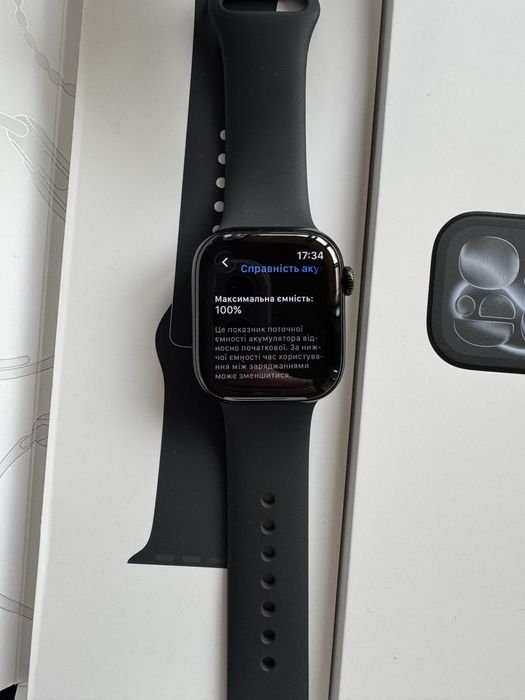 Apple Watch Series 11 42mm Jet Black