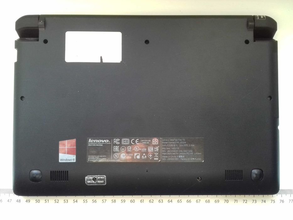 Laptop dotykowy lenovo IdeaPad Flex 10, HDD 500GB, Celeron N2806, DDR3