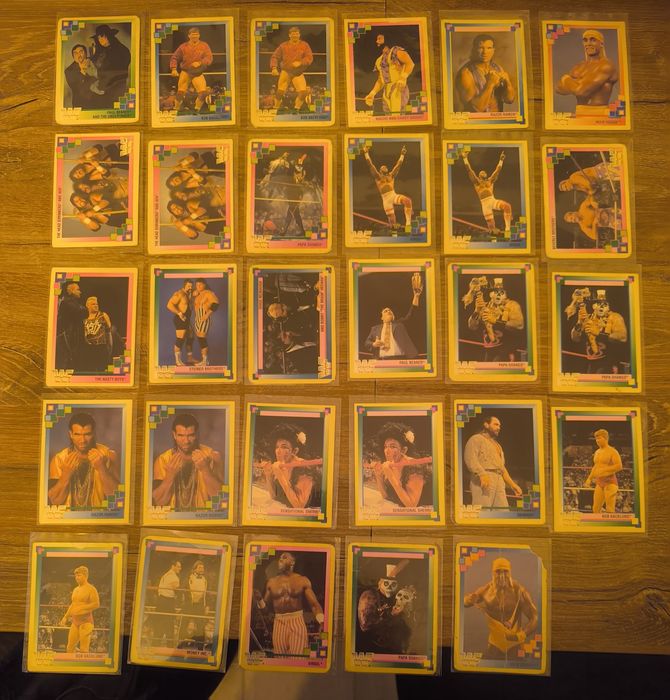Karty WWF Wrestling Merlin z 1993