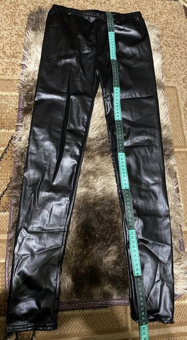 Лосіни кожані на дівчинку