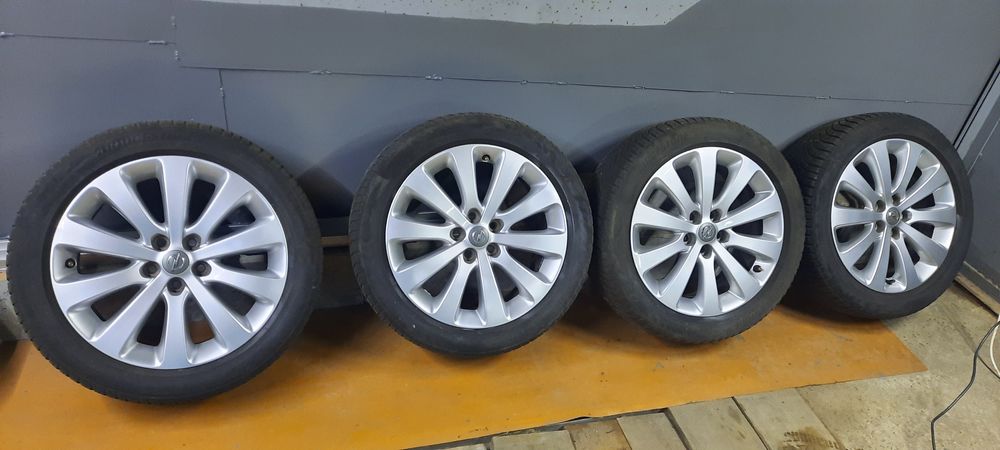 Диски 4+1 (запаска) легкосплавные оригинал Германия R17 7j 5x105 ET42