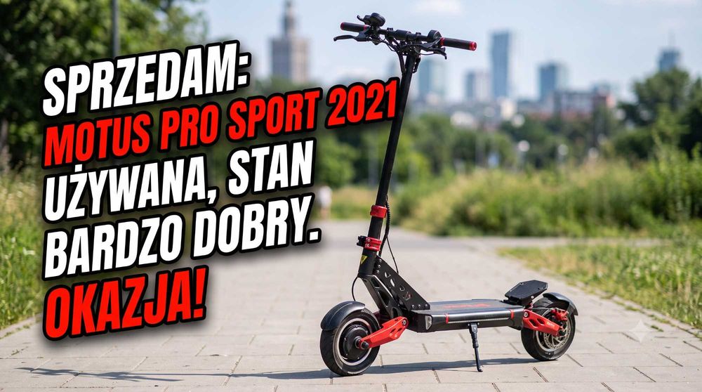 MOTUS PRO10 SPORT 2021 – 2000W | Odblokowana | 600km przebieg