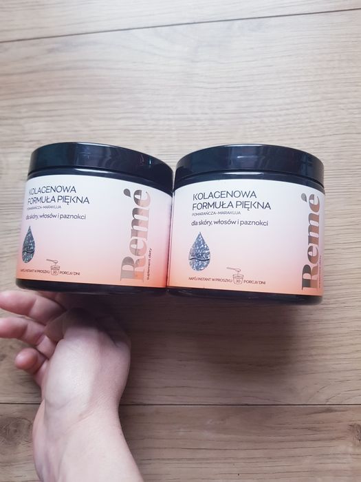 Reme Kolagenowa Formuła Piękna pomarańcza , marakuja 300g.