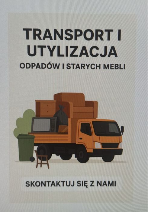 Opróżnianie mieszkań, domów, utylizacja mebli, wywóz gruzu