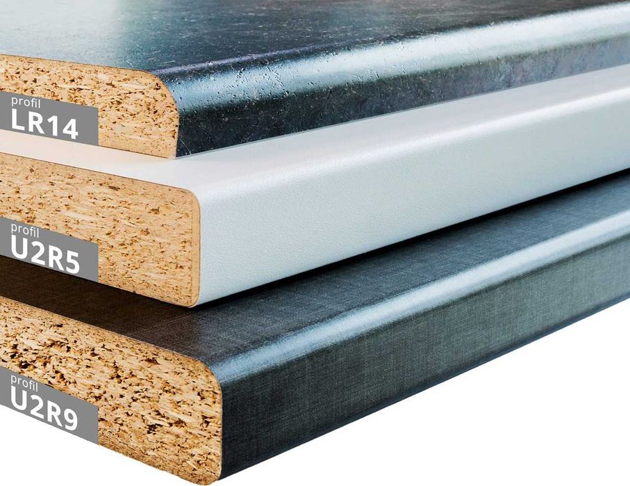 Blaty kuchenne i panele na ścianę między blatem a szafkami  gr8mm W-wa