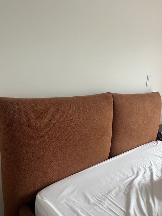 Cama casal 160x200 terracota