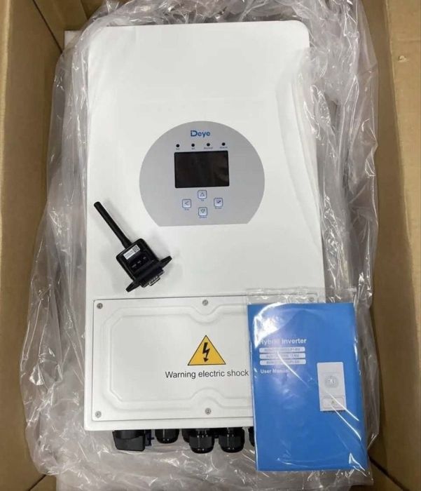 В наявності гібридний інвертор deye 6кВт 8кВт 15кВт 20кВт + гарантія 5 років від нашого сервісного центру + офіційна гарантія від виробника