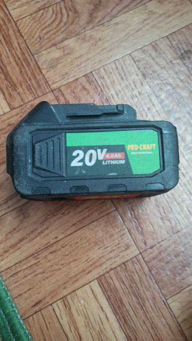 аккумуляторы для инструмента pro craft, bosch...
