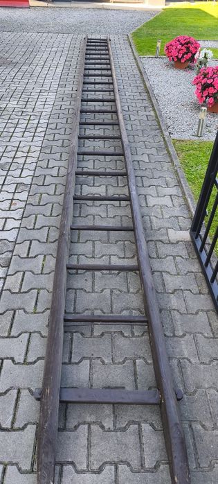 Drabina drewniana 8 metrów