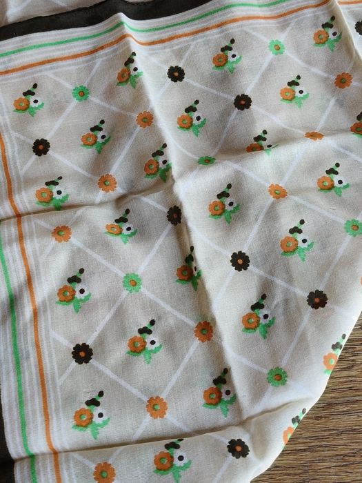 Stara apaszka chustka z okresu PRL ⁷⁷