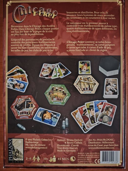 Jogo Poker de mesa, como novo
