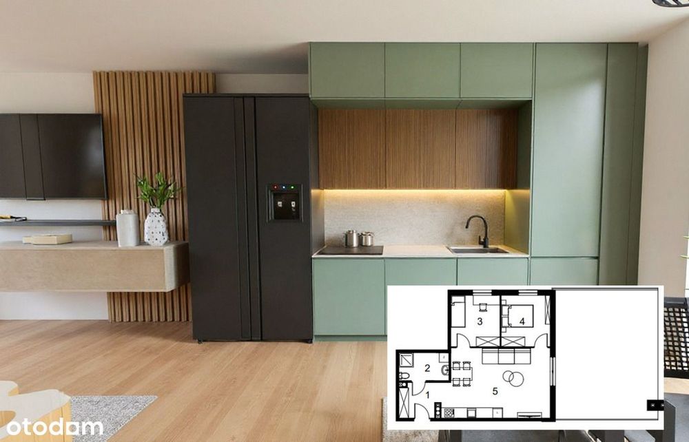 3 pokoje | Taras 50m2 | 0% prowizja