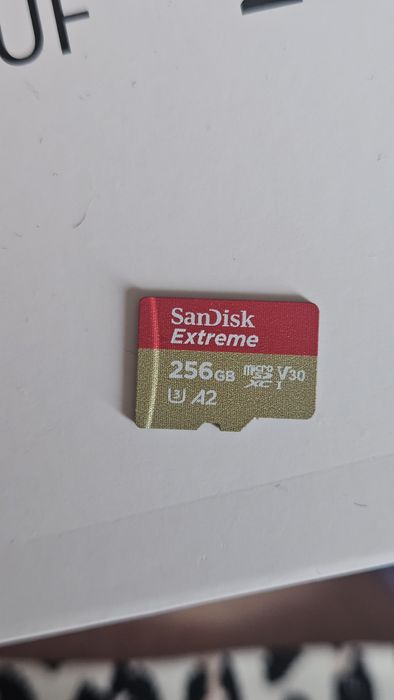 Karta pamieci Sandisk Extreme 256GB v30