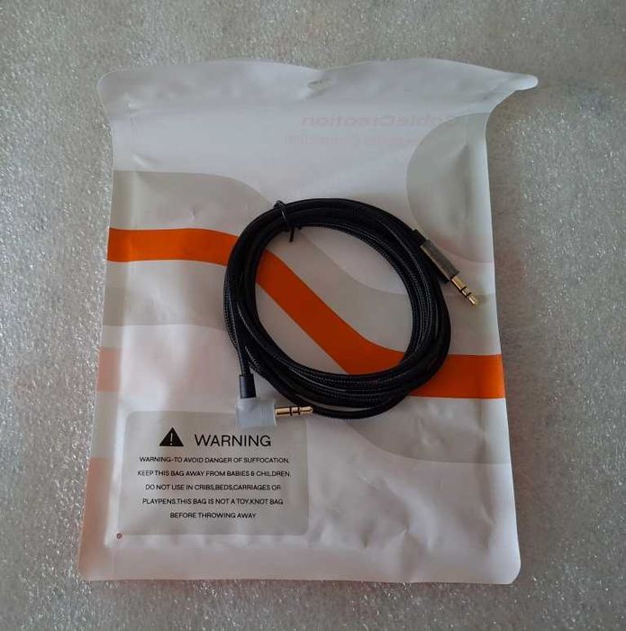 Аудиокабель CableCreation 2 м /2 х 3,5 мм