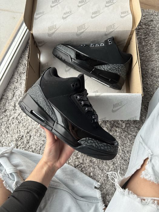 Jordan 3 Black Cat (36-45р)