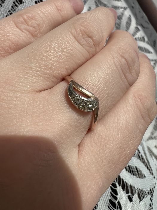 Золотое кольцо. 585 проба.