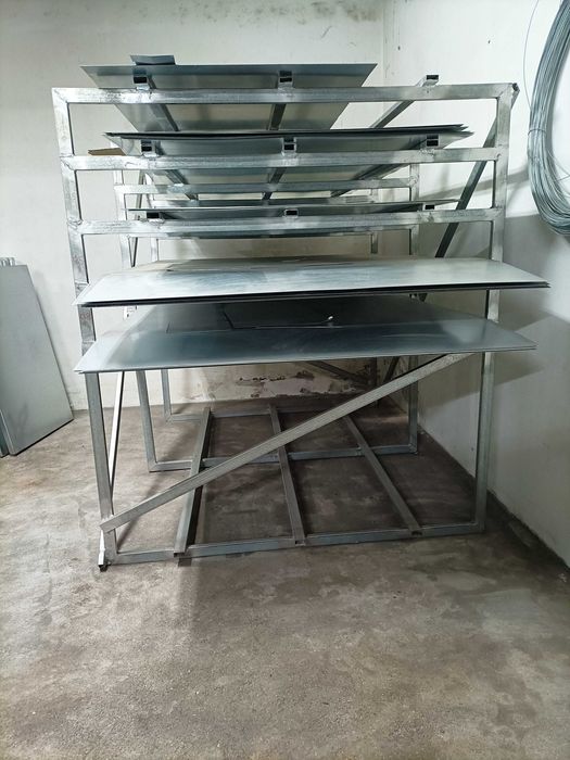 New Galvanized Meshes, Iron, and Sheet Metal Racks64409439638401122