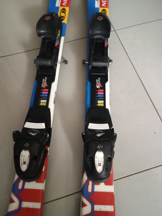Komplet - Narty dzieciece Salomon L120, Buty Lange 25