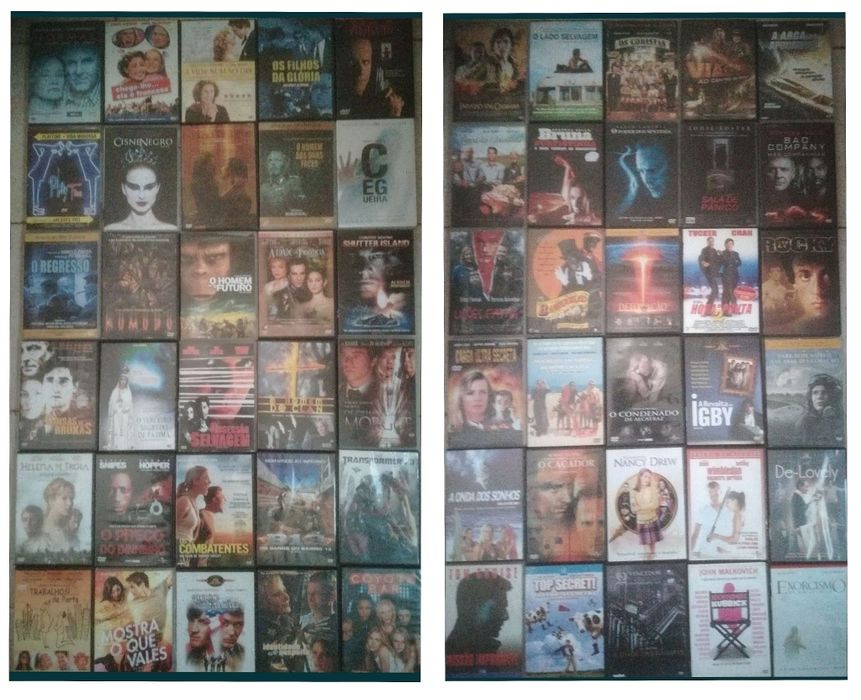 Lote 355 DVD's originais (LOTE 21)