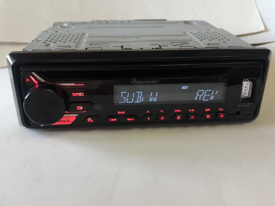 Автомагнітола deh-1900ub із bluetooth audio, jvc kd-bt22, із bluetooth audio