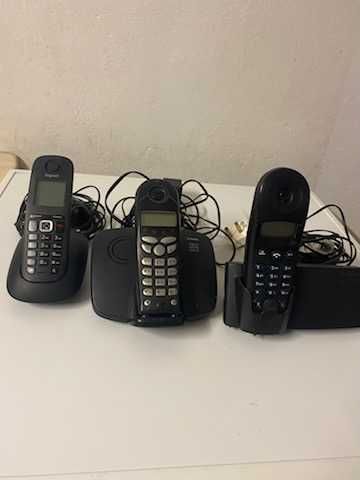 4 telefony stacjonarne firmy Siemens Gigaset