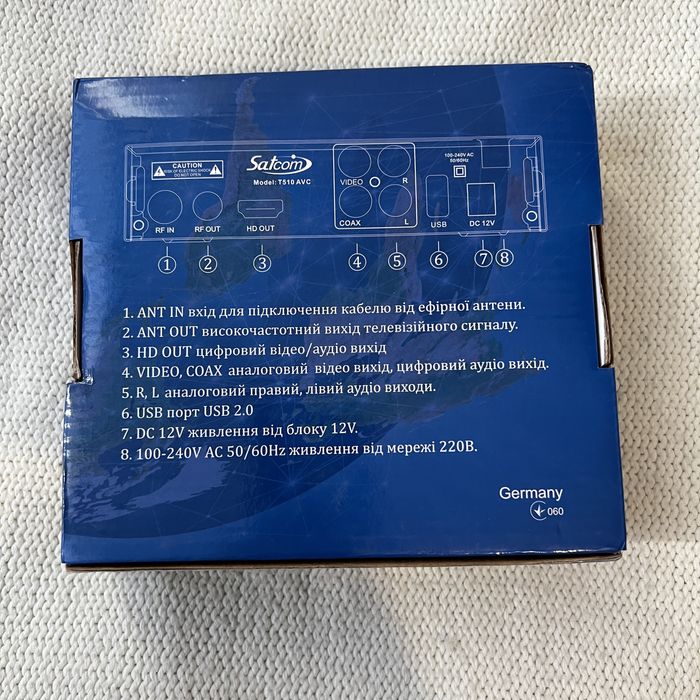 Тв тюнер satcom t2