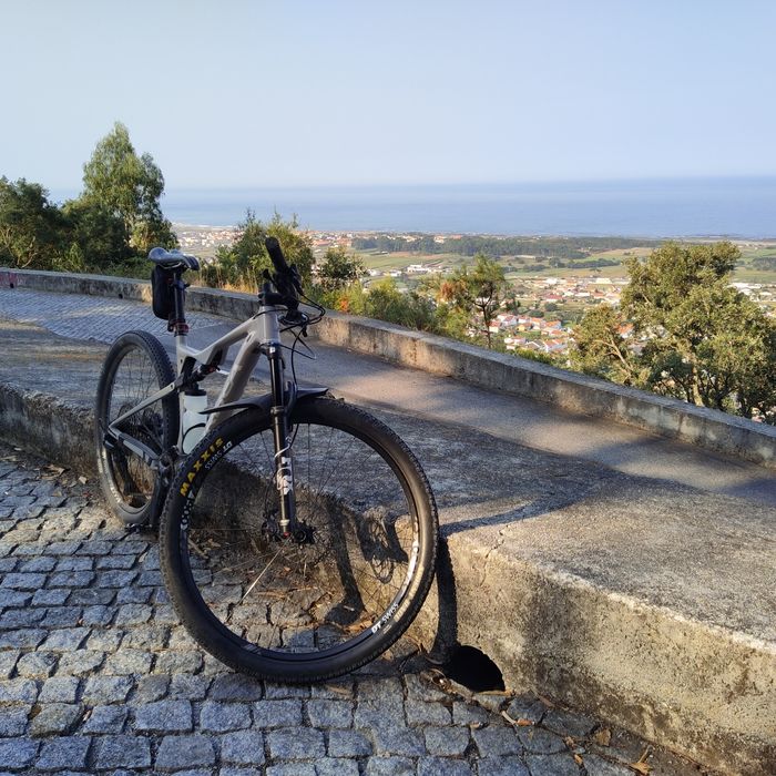 Bicicleta BTT suspensão total (L)