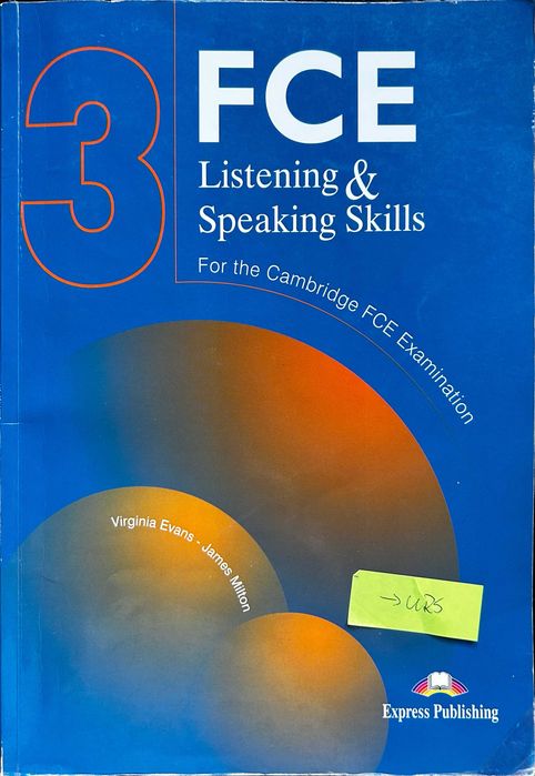 Podręcznik FCE & Listening Speaking Skills 3 Virginia Evans Milton