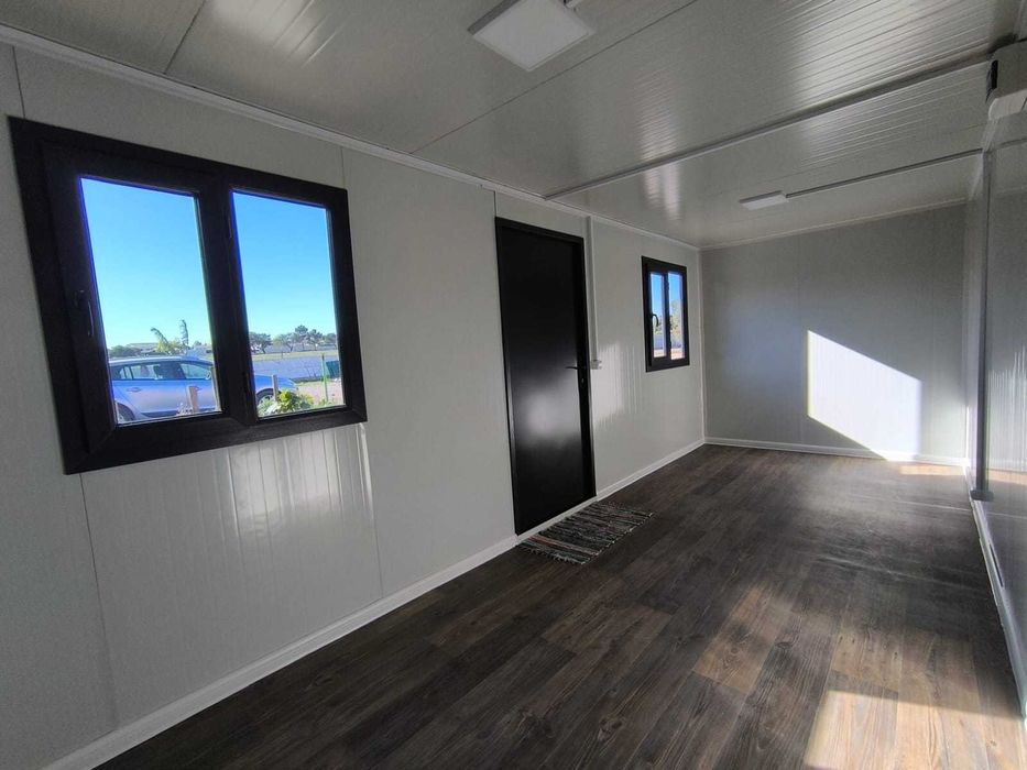 Casa pré-fabricada, bungalow, Contentor, Escritório, 5.9 x 2.4 m