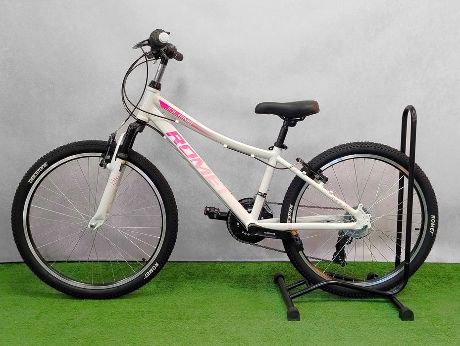 Rower Górski MTB 24" 7lat+ ROMET Jolene rama aluminium 13" 124-135cm