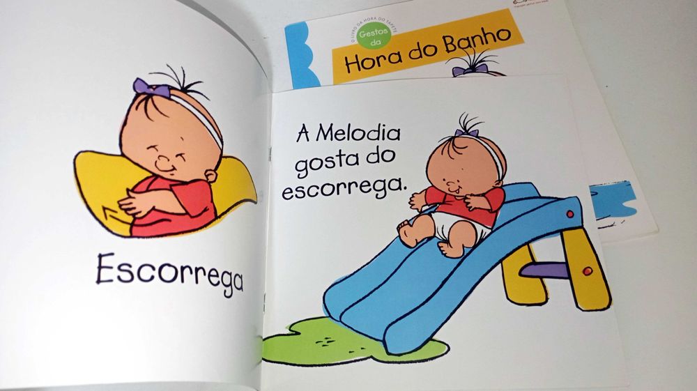 Livros da Coleção - Hora do tapete (linguagem gestual para bebés)