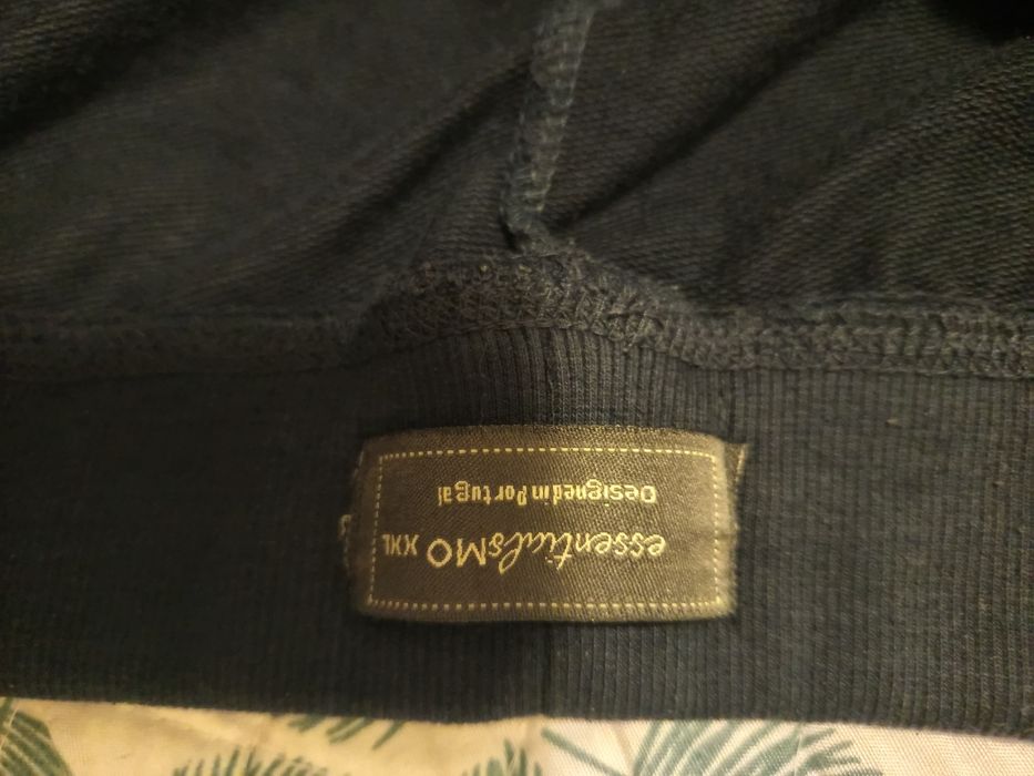 Calças de fato de treino homem azul escuro