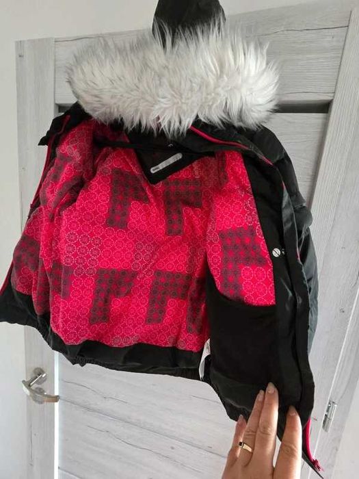 dziewczęca kurtka narciarska Wed'ze Maxiwarm 133/142cm