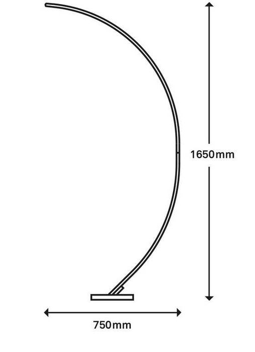 Lampa podłogowa LED Briloner    G-578