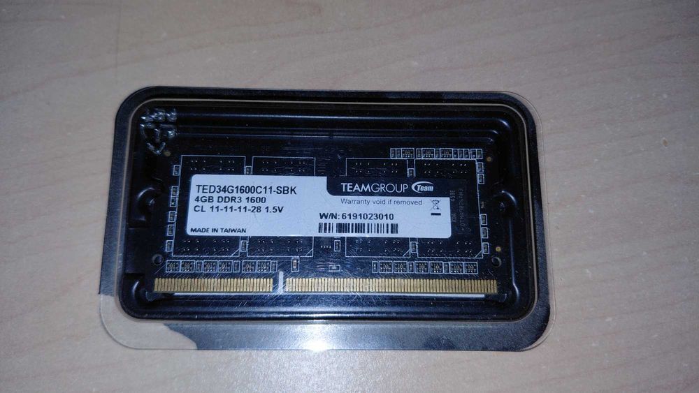 оперативна пам'ять Team Group Elite DDR3 4gb
