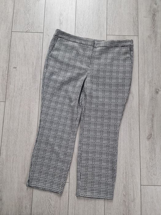 Spodnie 44 46 w kratę