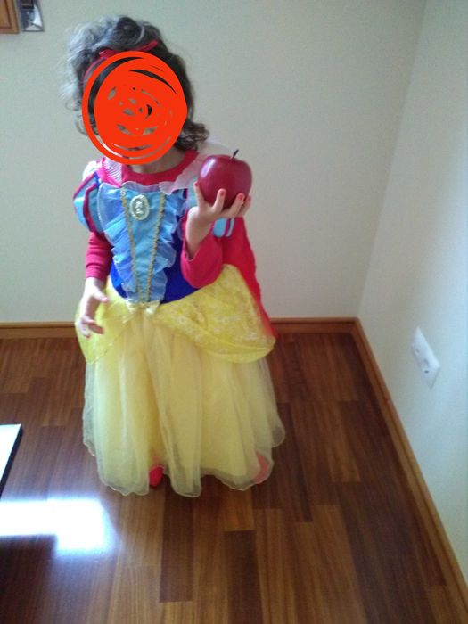 Vestido Branca de Neve original Disney