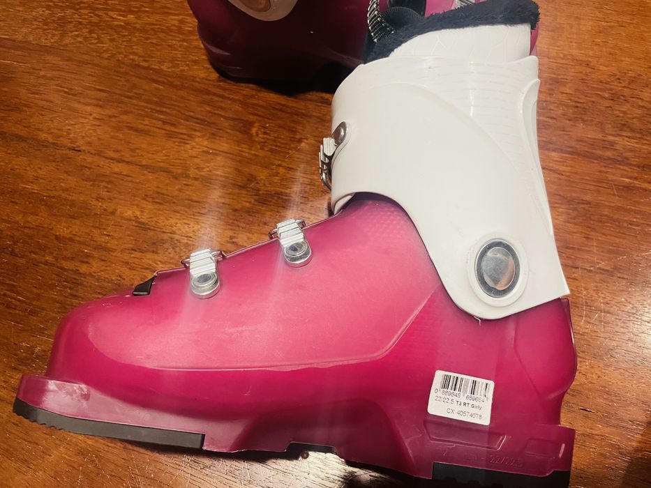 Buty narciarskie Salomon 22-22,5+narty Princess 110 cm