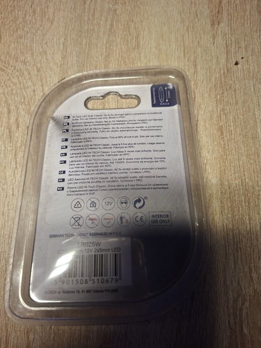 Żarówki LED M-TECH C5W