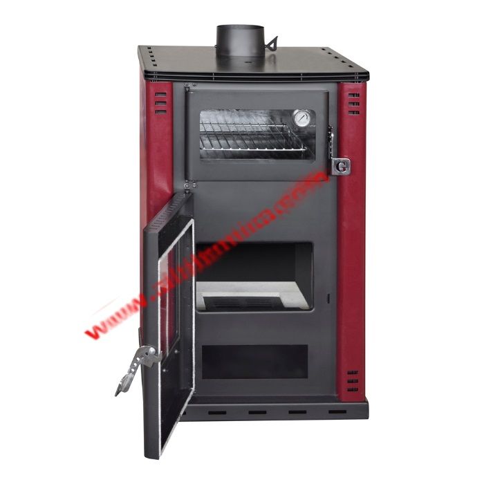 Salamandra com Caldeira Lenha 30Kw para Aquecimento Central.