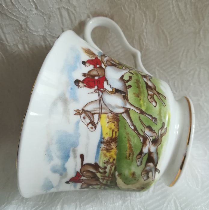 Filiżanka trio porcelana