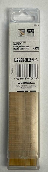 25 szt. Dewalt DT2490-QZ brzeszczoty 203mm do piły szablastej