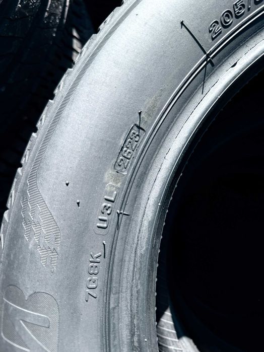 205 55 16 Bridgestone T005 90% Шини Літо 2024