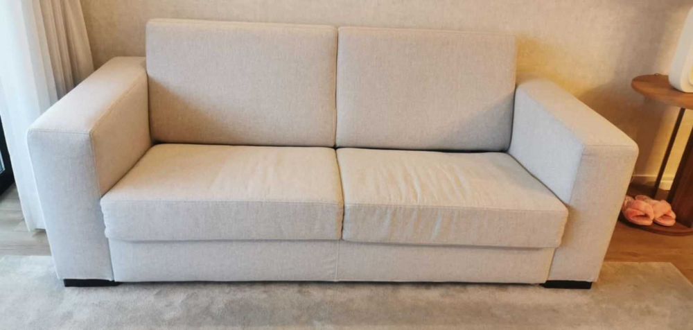 Sofá Cama + Puff + Mesa (OFERTA) | Excelente Estado