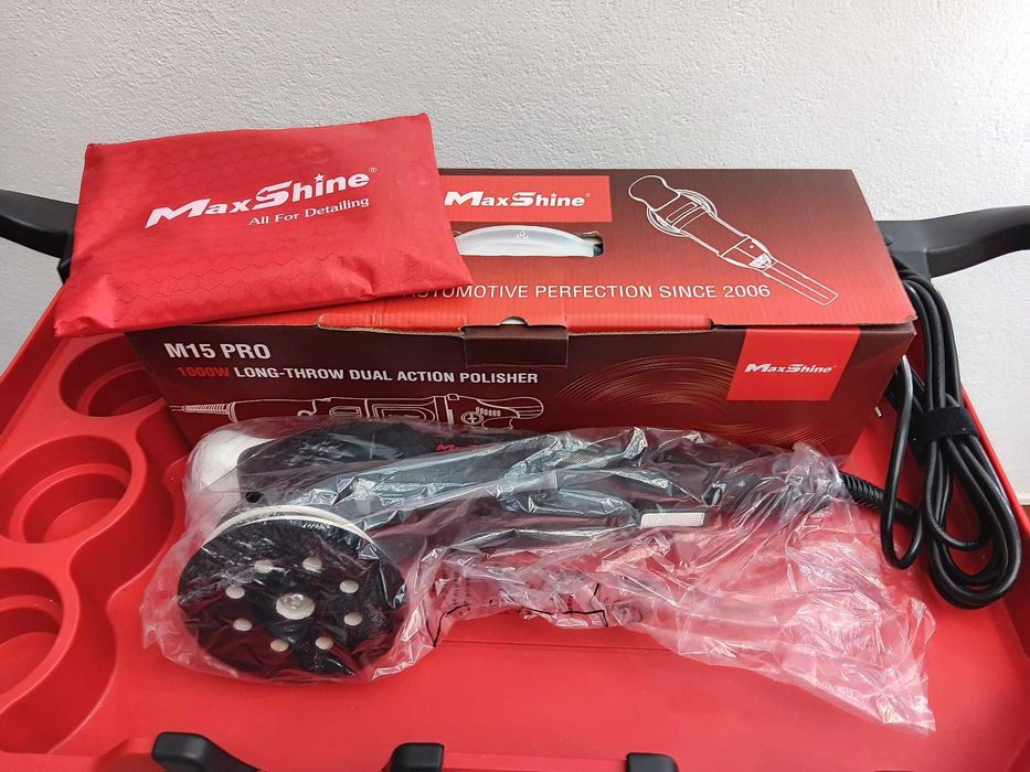 MaxShine Polidora Orbital 15mm - 1000W (Máquina de Polir)