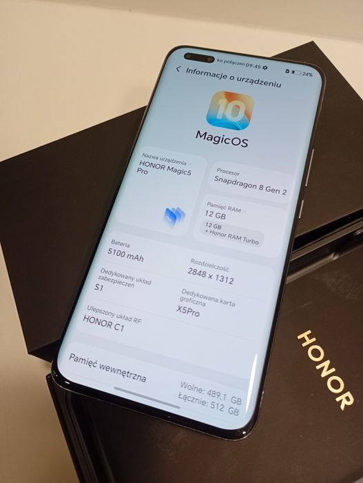 Honor Magic5 Pro Komis Madej sc.